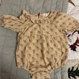 Noralee Adeline Romper in Vintage Fleur: Size 12 months